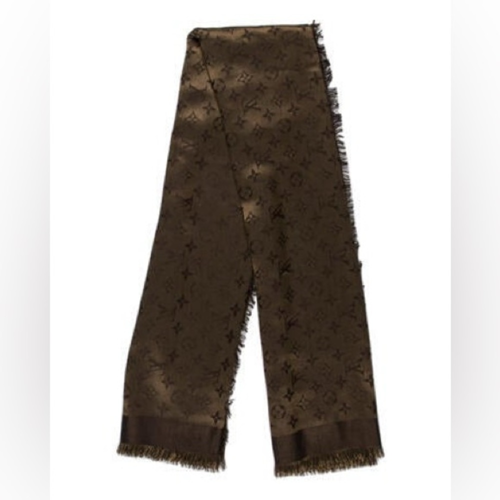Louis Vuitton Monogram Shine Silk Shawl